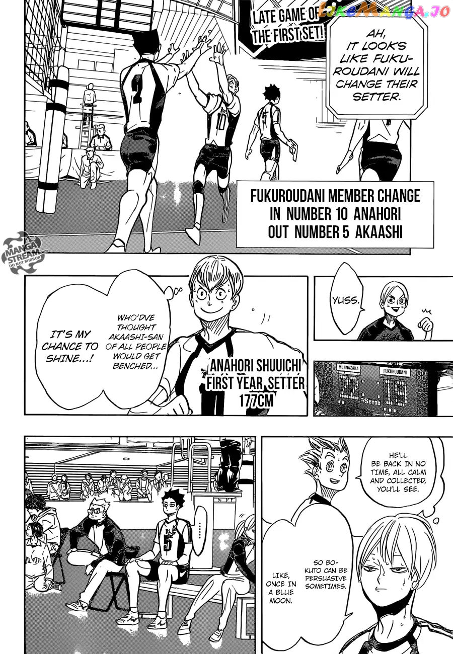 Haikyuu!!, Chapter 333 image 03
